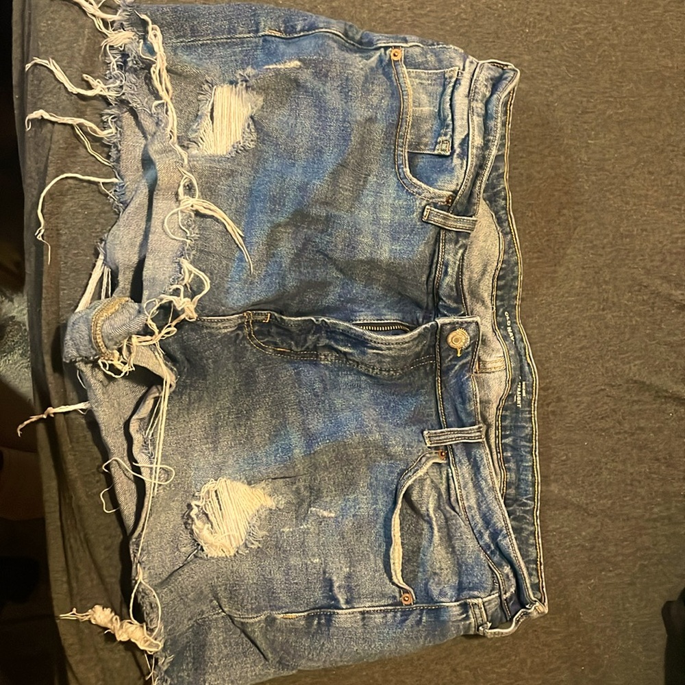 High-Rise OG straight cut Old Navy jeans in the size 18